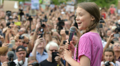 Insultada por Bolsonaro, Greta Thunberg, é personalidade do ano da Time