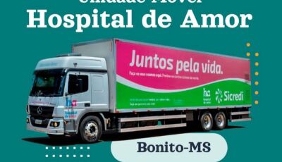 BONITO: Unidade Móvel do Hospital do Amor estará atendendo, faça seu agendamento