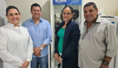 Bonito recebe nova câmara fria para armazenamento de vacinas