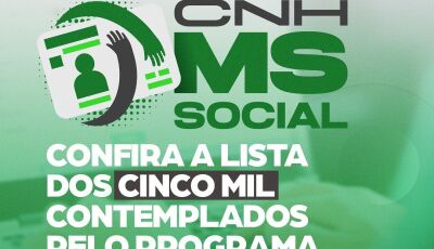 CNH GRÁTIS: Confira a lista dos 5 mil candidatos selecionados para o programa CNH Social