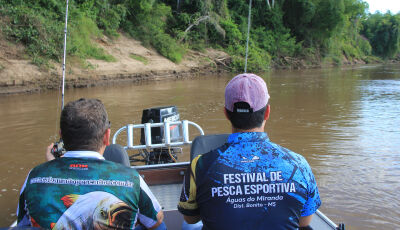Com asfalto chegando, Águas de Miranda promove 1&ordm; Festival de Pesca