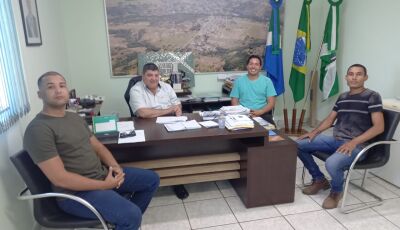 PMs de Bonito, Vereador André e prefeito Josmail, iniciam conversas para curso preparatório para GMB