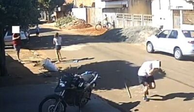 Homem atira no rosto do vizinho após discussão por limpeza de calçada em MS