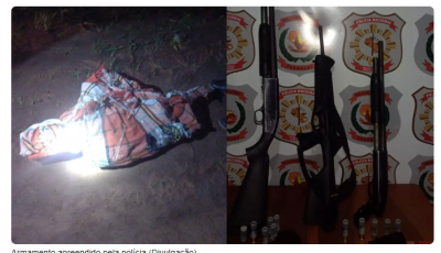 Polícia paraguaia apreende armamento usado em sequestros e assaltos na fronteira