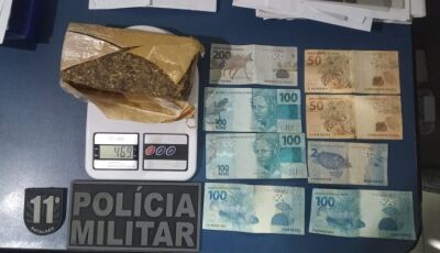 PM de Nioaque prende 3 homens por tráfico de drogas próximo ao trevo MS- 347 