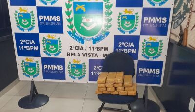 PM de Bela Vista prende casal com drogas no travesseiro que tinha destino a cidade de Bonito MS 