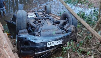 BONITO: Veículo cai na ponte do saci e tem 3 vítimas fatais provenientes da cidade de Corumbá MS 