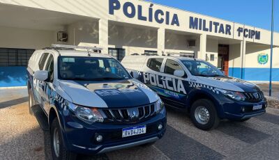 Polícia Militar de Bonito recebe duas viaturas novas L200 para atender Bonito e Bodoquena