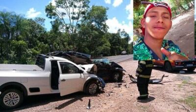 Jovem de 17 anos é a vítima fatal do grave acidente na BR-262, em Miranda