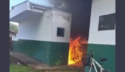 Prefeitura repudia incêndio criminoso em Unidade Básica de Saúde em Bonito