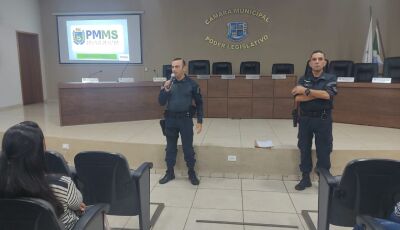 Polícia Militar de Bonito realiza primeiro ciclo de apresentação dos protocolos de segurança escolar
