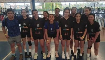 Handebol Feminino de Bonito estreia no Jogos Escolares Estaduais