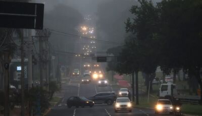 Avanço de frente fria causa tempo instável em MS nesta terça-feira