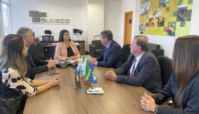 Governador discute com a Sudeco investimentos em cadeias produtivas do Estado