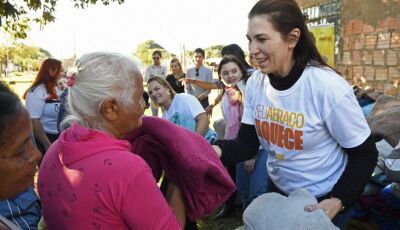 "Seu Abraço Aquece" atende mais de 300 instituições e comunidades carentes de MS