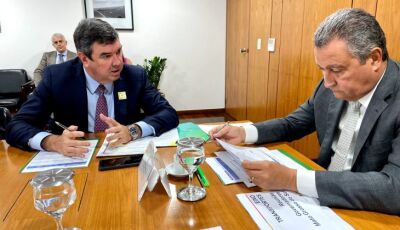 Em Brasília, governador garante recursos para obras prioritárias de MS