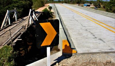 Governo contrata obra de ponte de concreto sobre o Rio Feio, em Guia Lopes da Laguna