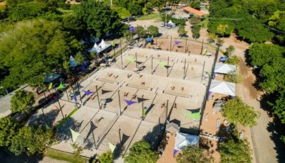 Quadras de Areia do Balneário Municipal serão abertas ao público a partir de hoje