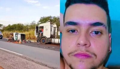 Identificado a vítima fatal da tragédia envolvendo uma pick-up Strada e uma carreta