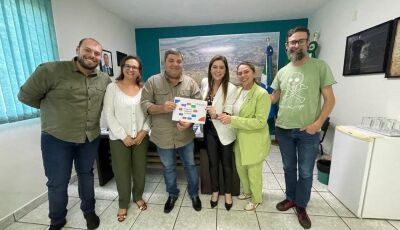 Prefeito de Bonito recebe visita da Secretária Adjunta de Estado de Cidadania