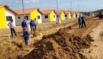 Prefeito visita obras do Residencial Rio Bonito II