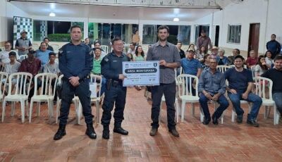 Subcomandante da 1ª CIPM realiza palestra no Sindicato Rural de Bonito