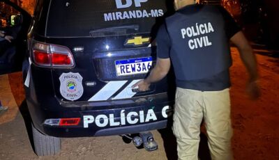 Estelionatário é preso pela Polícia Civil em Miranda