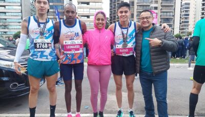 Atletas de Bonito MS participam de Meia Maratona Internacional de Florianópolis