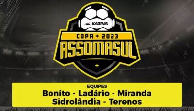 Bonito classifica para a 2ª fase da Copa Assomasul, a bola rolou no último sábado em Miranda; VEJA