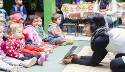 Escolas e CEIs recebem programação do Festival de Inverno