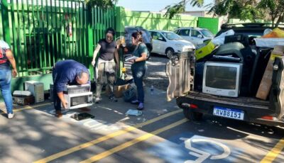 Escolas estaduais de Bonito participam de gincana visando arrecadação de lixo eletrônico