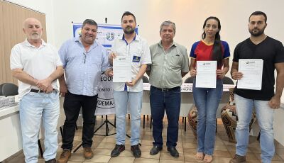 Prefeito entrega certificado do Serviço de Inspeção Municipal do Cidema em Bonito