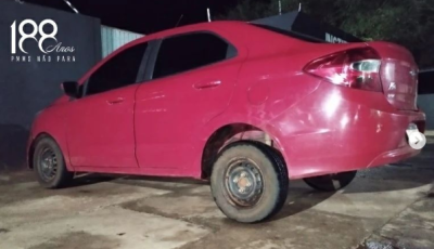 PM de Guia Lopes da Laguna apreende veículo com placa adulterada em Guia Lopes da Laguna
