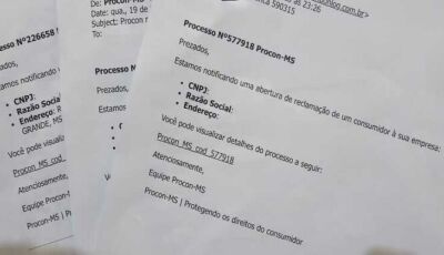 Procon/MS reforça alerta sobre mensagens falsas enviadas a empresas