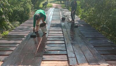 Reforma da ponte do Ramada é finalizada e acesso foi desbloqueado em Bonito