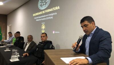 DOF conclui primeiro curso policial voltado para atividade de inteligência em fronteira