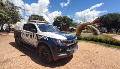 Homem bate na esposa e acaba preso no centro de Bonito