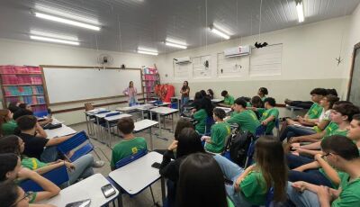 Secretaria de Saúde de Bonito inicia projeto voltado para saúde mental em escola