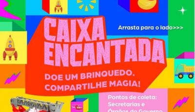 Polícia Militar de Bonito arrecada brinquedo da Campanha Caixa Encantada; saiba como ajudar