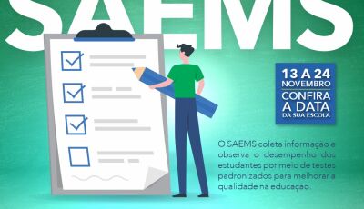 Alunos de Bonito passam por prova do SAEMS e prefeitura faz alerta aos pais e responsáveis 