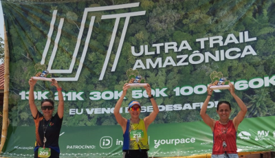 LUCILENE ARISTIMUNHO,se destaca em corrida de 21K na ULTRA TRAIL AMAZÔNICA e fica em 3&ordm; lugar. 