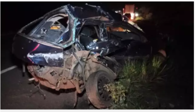 Acidente em rodovia mata 2 pessoas e criança de 8 anos em Mato Grosso do Sul