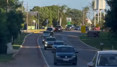 Fila de carros na entrada de Bonito, é o Vídeo mais visto da semana! VEJA AQUI! 