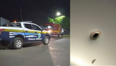 Descoberta de amante acaba em tiros, fuga e taco de beisebol em cidade de MS