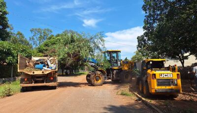 Secretaria de Obras realiza Mutirão de limpeza nesta terça-feira