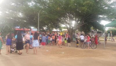 Mulheres Extraordinárias realiza primeiro evangelismo com as crianças do bairro Marambaia