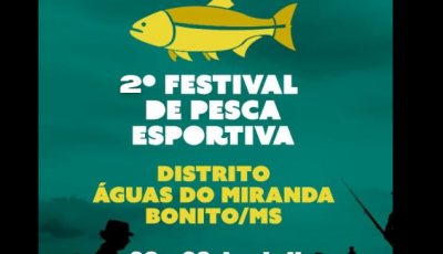  2° Festival de Pesca Esportiva acontece em abril em Bonito