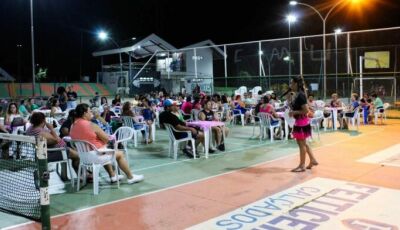 Projeto Movimente-se realiza ação em alusão ao Dia da Mulher com palestras e bingo