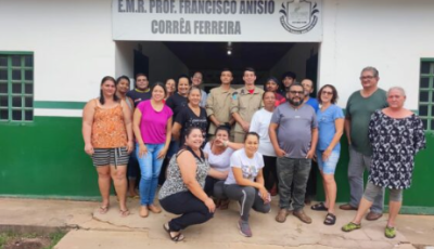 Servidores da escola de Bonito recebem treinamento da Brigada de Incêndio