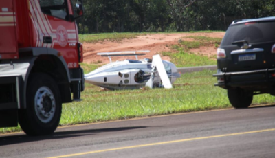 Helicóptero cai em Mato Grosso do Sul e deixa ao menos 4 vítimas 